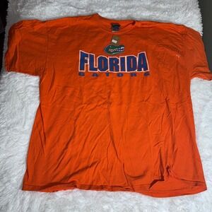 Old Varsity Brand Florida Gators Shirt Mens 2XL Orange Graphic T-Shirt NCAA OVB